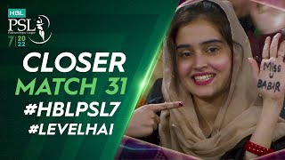 Closer | Lahore Qalandars vs Multan Sultans | Match 31 | HBL PSL 7 | ML2T