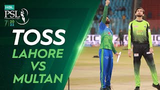 Toss | Lahore Qalandars vs Multan Sultans | Match 31 | HBL PSL 7 | ML2T