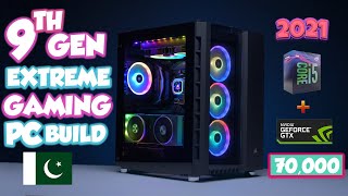 pc build under 70000 in pakistan || 9th gen extreme gaming pc build || mehrma game spot