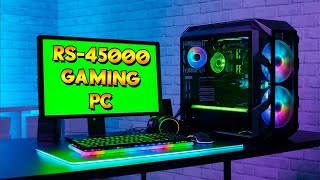 Rs 45000/- Gaming PC Build 2021 !! 1080p High Gaming !! 4 Games Benchmarked [HINDI]
