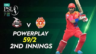 Powerplay | Lahore Qalandars vs Islamabad United | Match 27 | HBL PSL 7 | ML2T