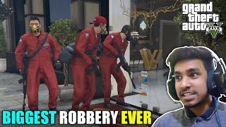 ROBBERY IN CITY'S BIGGEST JEWELLERY SHOP | GTA V GAMEPLAY #7