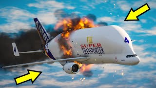 GTA 5 Strangest Plane Crashes (Plane Emergency Landing) Aeroplane Crash Movie