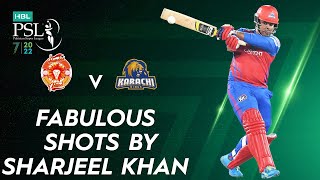 Fabulous Shots By Sharjeel Khan | Islamabad United vs Karachi Kings | Match 21 | HBL PSL 7 | ML2L