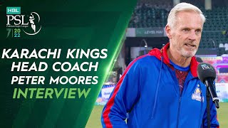 Karachi Kings Head Coach Peter Moores talks to Erin Holland | HBL PSL 7 | ML2L