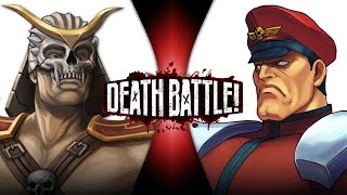 Shao Kahn VS M. Bison (Mortal Kombat VS Street Fighter) | DEATH BATTLE!