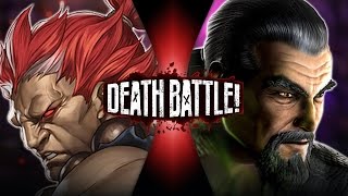 Akuma VS Shang Tsung (Street Fighter VS Mortal Kombat) | DEATH BATTLE!