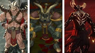 Mortal Kombat: All Bosses and Sub-Bosses Victory Poses - MK1 to MKX