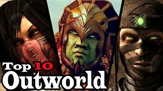 Top 10 Outworld Characters