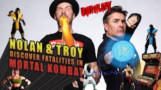 Nolan North and Troy Baker Discover Fatalities in Mortal Kombat