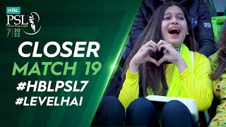 Closer | Peshawar Zalmi vs Karachi Kings | Match 19 | HBL PSL 7 | ML2T