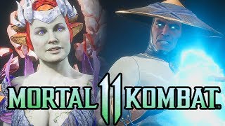 Mortal Kombat 11 - Cetrion Vs White Lotus Society Intro Dialogues