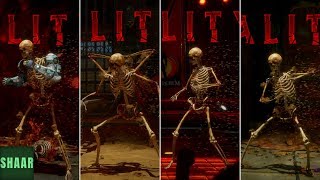 Mortal Kombat 11 - Geras Paused In Time Brutality On All Characters