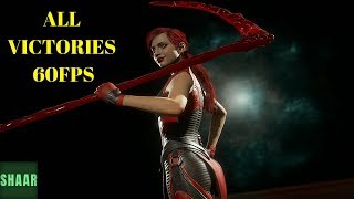 MORTAL KOMBAT 11 All Characters Victory Poses (MK11) PC 60FPS Mode