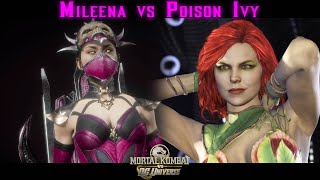 Mileena vs Poison Ivy - Custom Intro - Mortal Kombat - Injustice