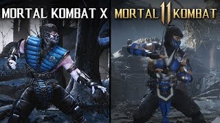 Mortal Kombat 11 vs Mortal Kombat X | Direct Comparison