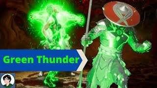 Raiden Glowing Green - Mortal Kombat 11