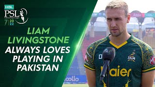 Liam Livingstone Always Loves Playing In Pakistan | HBL PSL 7 | ML2T
