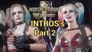 Mk vs dc Universe Intros part 2