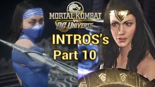 Mk vs dc Universe intros part 10