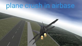 f16 fighter jet crush