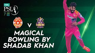 Magical Bowling By Shadab Khan | Islamabad United vs Quetta Gladiators | Match 18 | HBL PSL 7 | ML2T