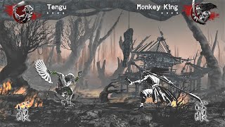 My first time playing this Fighting Game.... Iron Fan vs Monkey King (Hardest AI)
