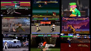 all fighting games on ps1