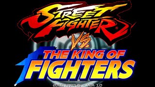 Street Fighter Vs The King of Fighters - Small Update v1.3 (Survival Longplay test)