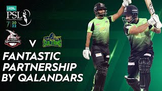 Fantastic Partnership By Qalandars | Lahore Qalandars vs Multan Sultans | Match 17 | HBL PSL 7 |ML2T