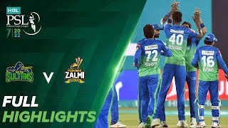 Full Highlights | Multan Sultans vs Peshawar Zalmi | Match 16 | HBL PSL 7 | ML2T