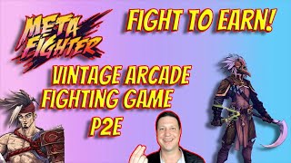 Meta Fighter is an NFT GEM! 100X Potential Gaming Metaverse Project Vintage Arcade NFT Fighting Game