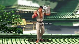 Ryu reacts to his own music theme
