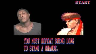 Street Fighter - Traonsia Vs Ryu (Continue/Game Over Screen)