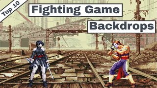 The Best Fighting Game Backdrops Part 1.