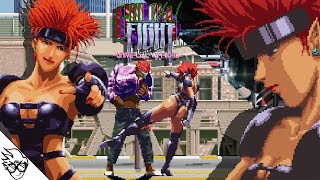 Galaxy Fight: Universal Warriors (Arcade 1995) - Juri [Playthrough/LongPlay]
