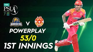 Powerplay | Karachi Kings vs Islamabad United | Match 14 | HBL PSL 7 | ML2T