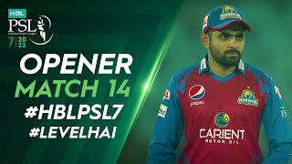 Opener | Karachi Kings vs Islamabad United | Match 14 | HBL PSL 7 | ML2T