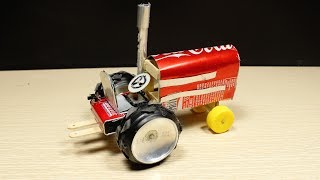 How To Make The Great Tractor Head From The Coca Cola Cans