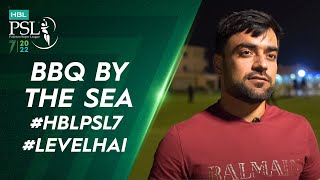 BBQ By The Sea 🌊 | The Qalandars Went Out For a Team Dinner Last Night | HBL PSL 7 | ML2U
