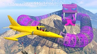 SNAKES & PLANES! - GTA 5 Funny Moments #741