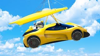 ULTRALIGHT TO SUPERCAR! - GTA 5 Funny Moments #733