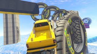RAGE TRUCK PARKOUR - GTA 5 Funny Moments #693