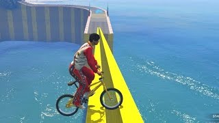 MOST DIFFICULT BMX GRIND! - GTA 5 Funny Moments #667