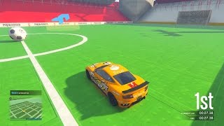 FOOTBALL PITCH! - GTA 5 Funny Moments #639