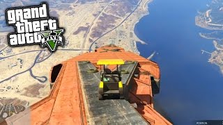 EXTREME SLOPE!' - GTA 5 Funny Moments #590 with Vikkstar