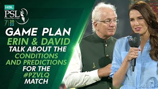 🏏 Game Plan 🏏Erin and David Gower Talk About The Conditions and Predictions for The #PZvLQ Match