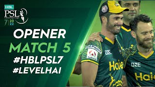 Opener | Peshawar Zalmi vs Islamabad United | Match 5 | HBL PSL 7 | ML2T