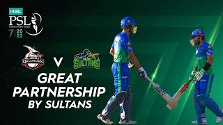 Great Partnership By Sultans | Lahore Qalandars vs Multan Sultans | Match 3 | HBL PSL 7 | ML2T