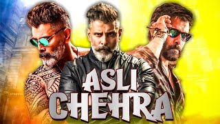 Vikram's ASLI CHEHRA Hindi Dubbed Full Action Movie | South Indian Movies Dubbed In Hindi Full Movie